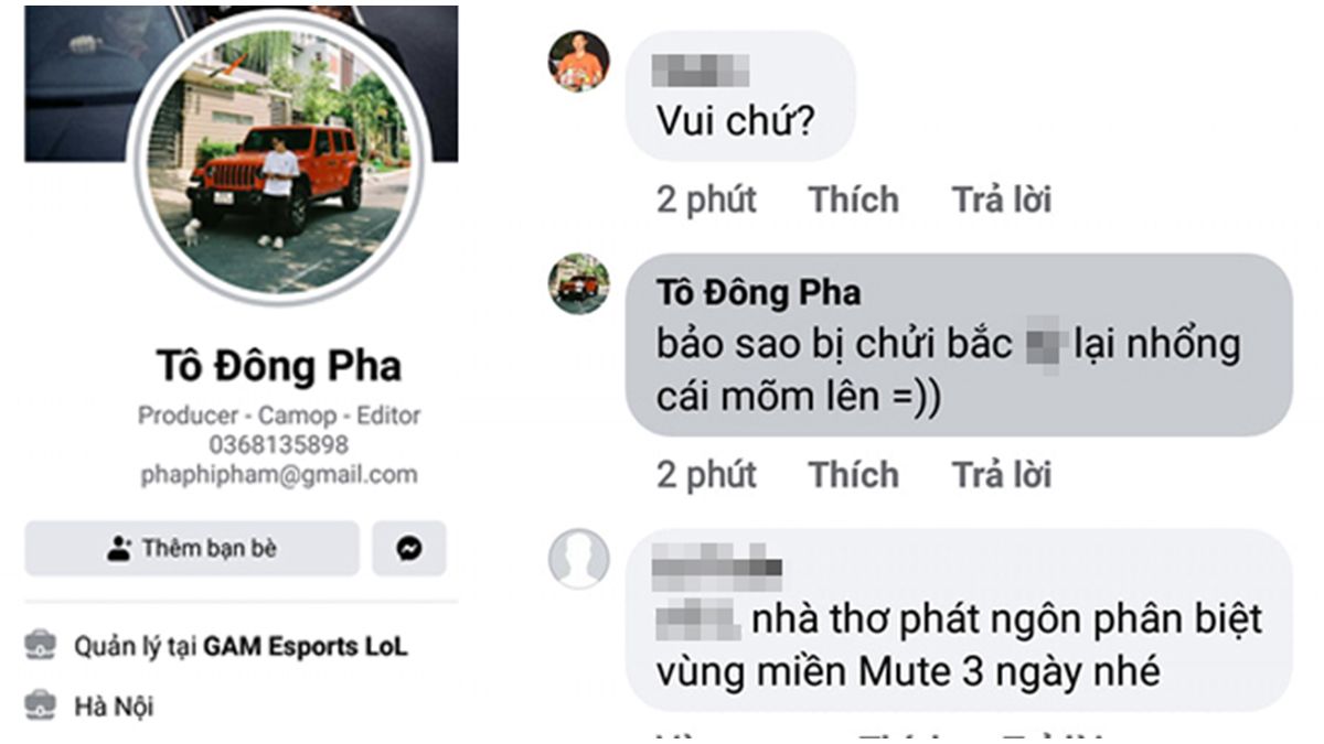 Tuyển thủ Memo Game phân biệt vùng miền trong game: Án phạt nào chờ đợi họ?