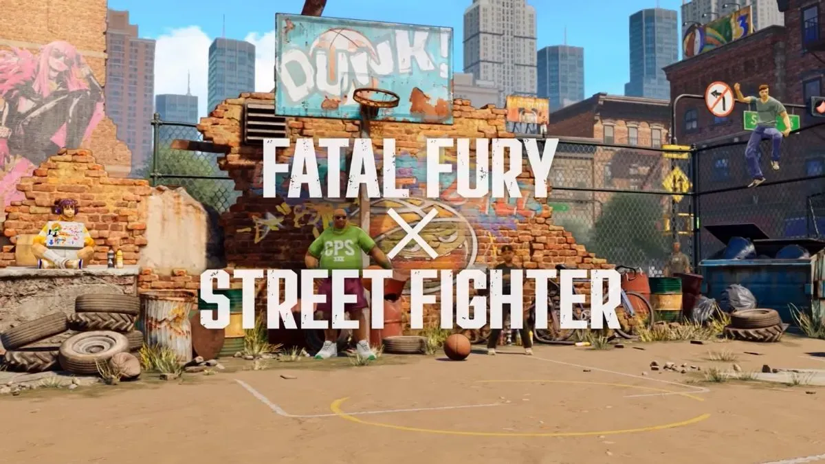 Screenshot from Fatal Fury x Street Fighter collab update trailer.