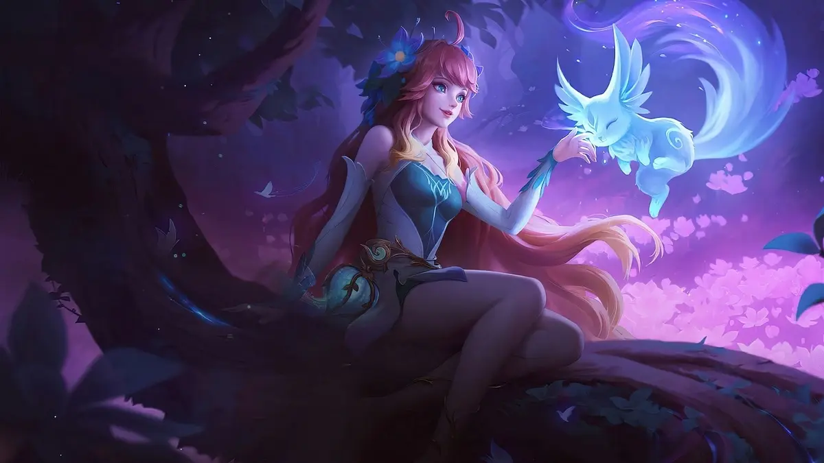 Image of Floryn splash art from MLBB