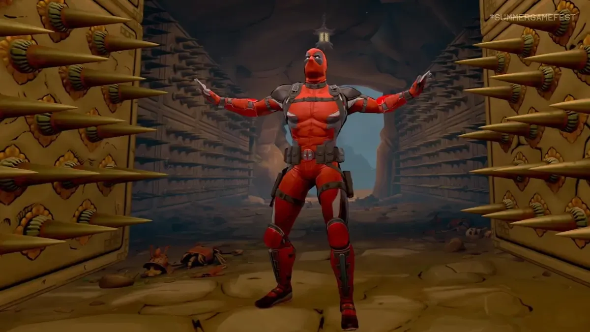 Deadpool, starring in his own VR game.