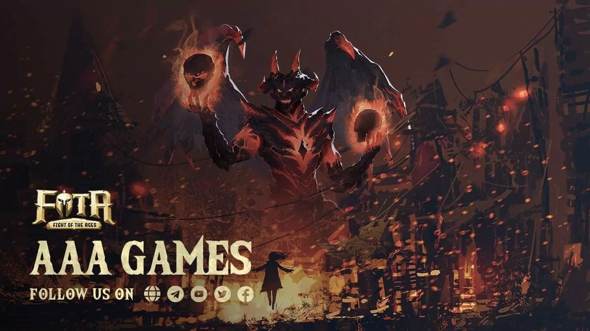 Siêu phẩm game NFT MOBA - Fight of the Ages chính thức hé lộ gameplay cực ngầu