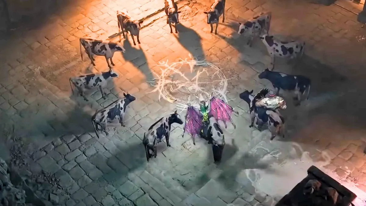 Screenshot of the Cows in Hecatomb