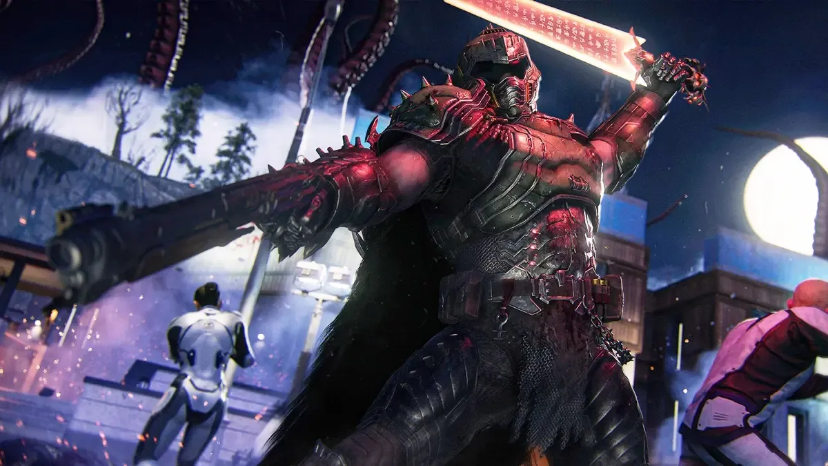 The Doom Slayer in Call of Duty The Haunting