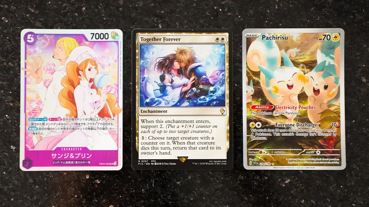 GIft ideas if your partner is into TCG like Pokémon TCG, Magic: The Gathering, or One Piece Card Game.