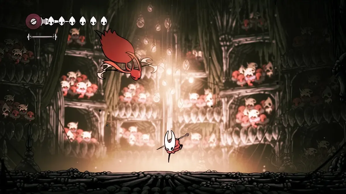 Hornet in Hollow Knight: Silksong.