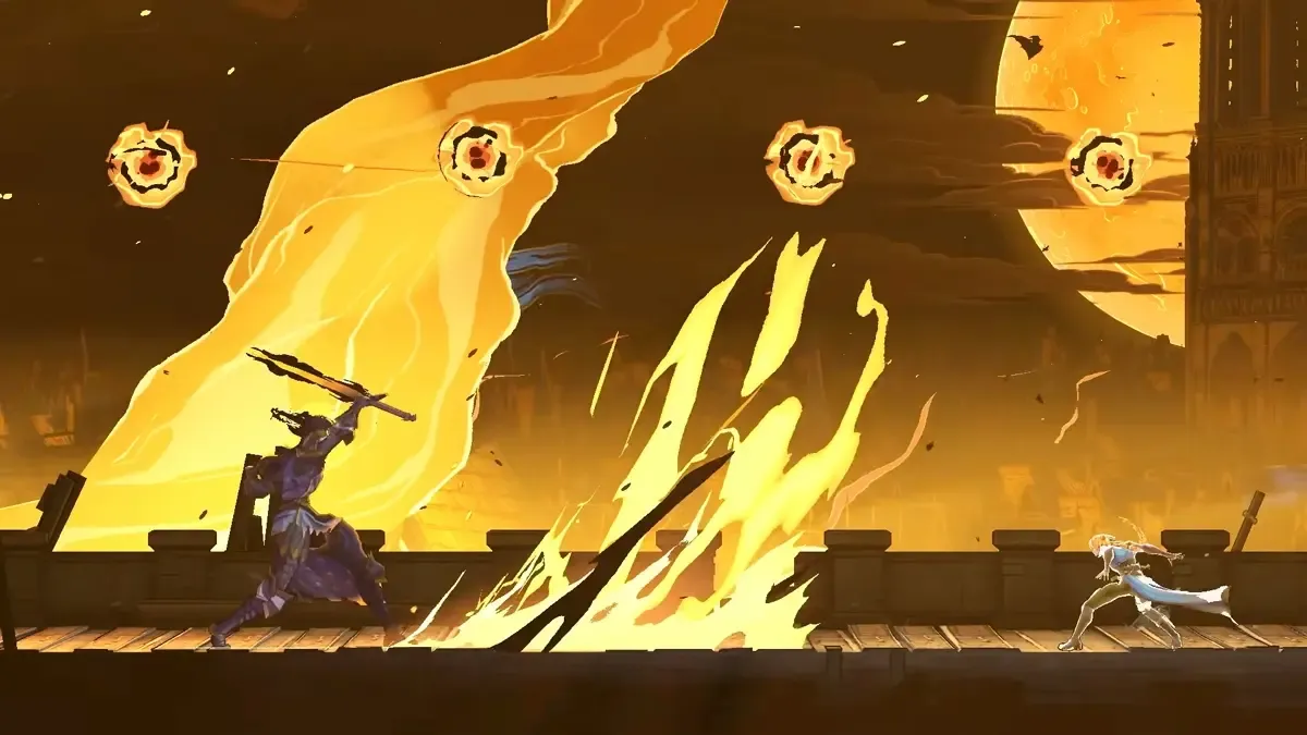 Joan of Arc in Castlevania: Belmont's Curse.