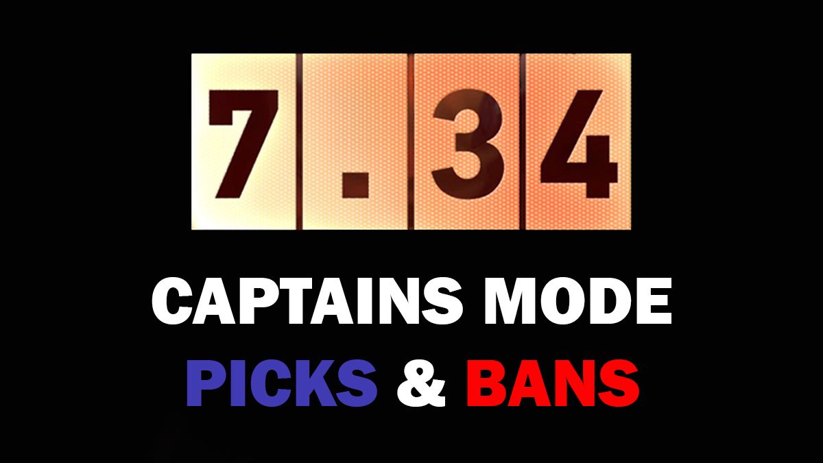 Dota 2, Dota 2 patch 7.34, Captains Mode draft order