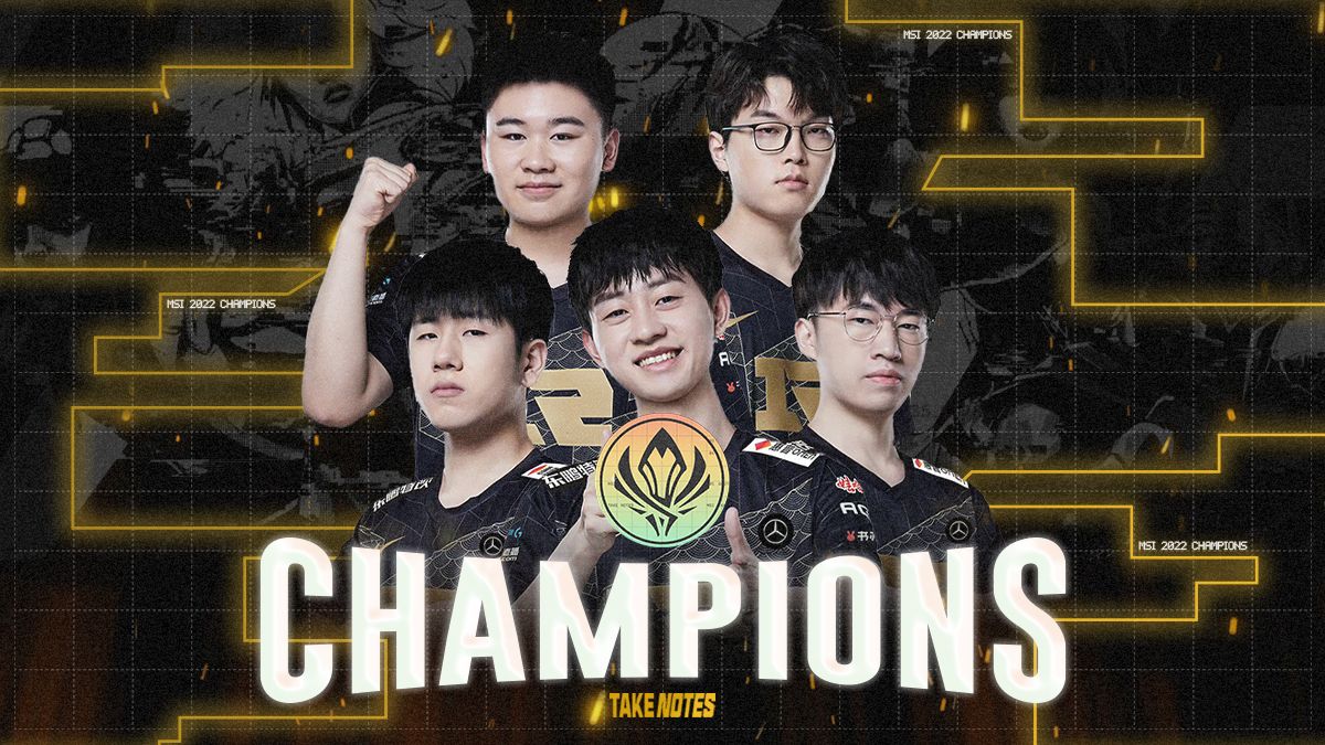 msi 2022 royal never give up rng t1 grand finals