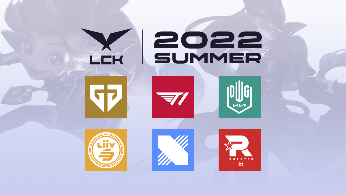 lck summer split 2022 t1 gen.g dwg drx kt rolster sandbox gaming