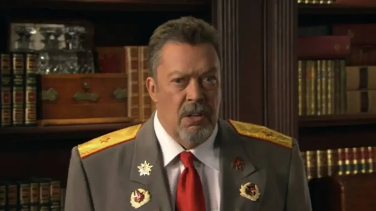 Tim Curry in Command & Conquer Red Alert 3.