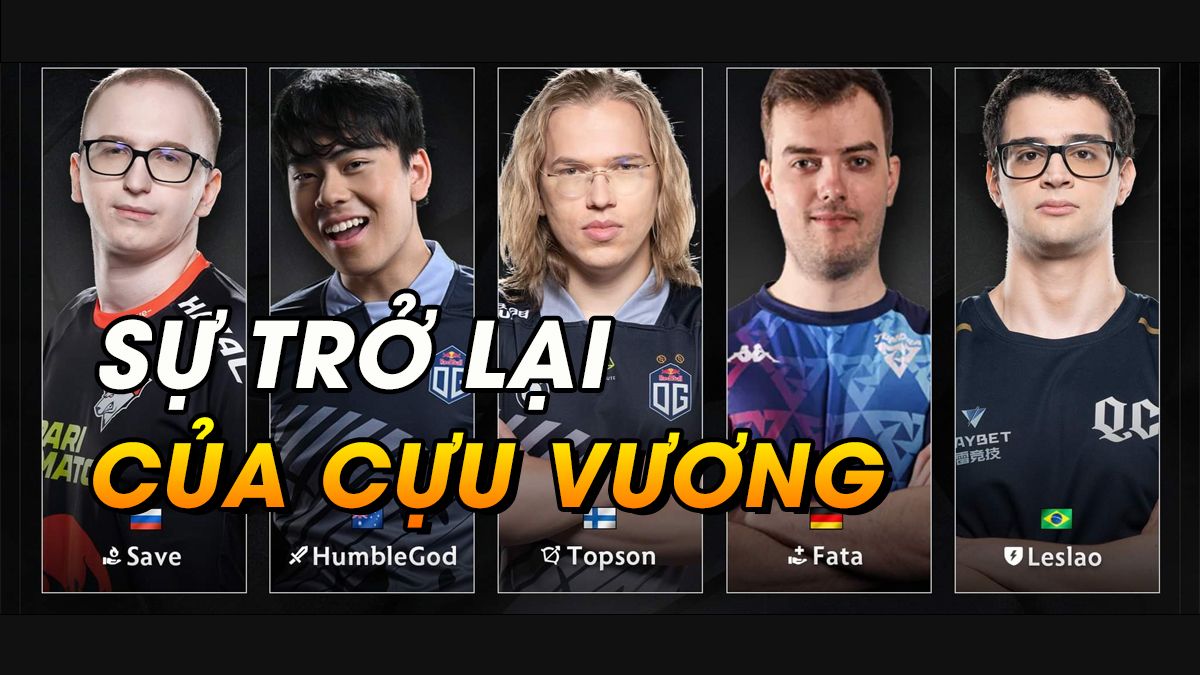 Khởi nghiệp không thành, Anna bất ngờ quay lại  Dota 2 cùng Topson