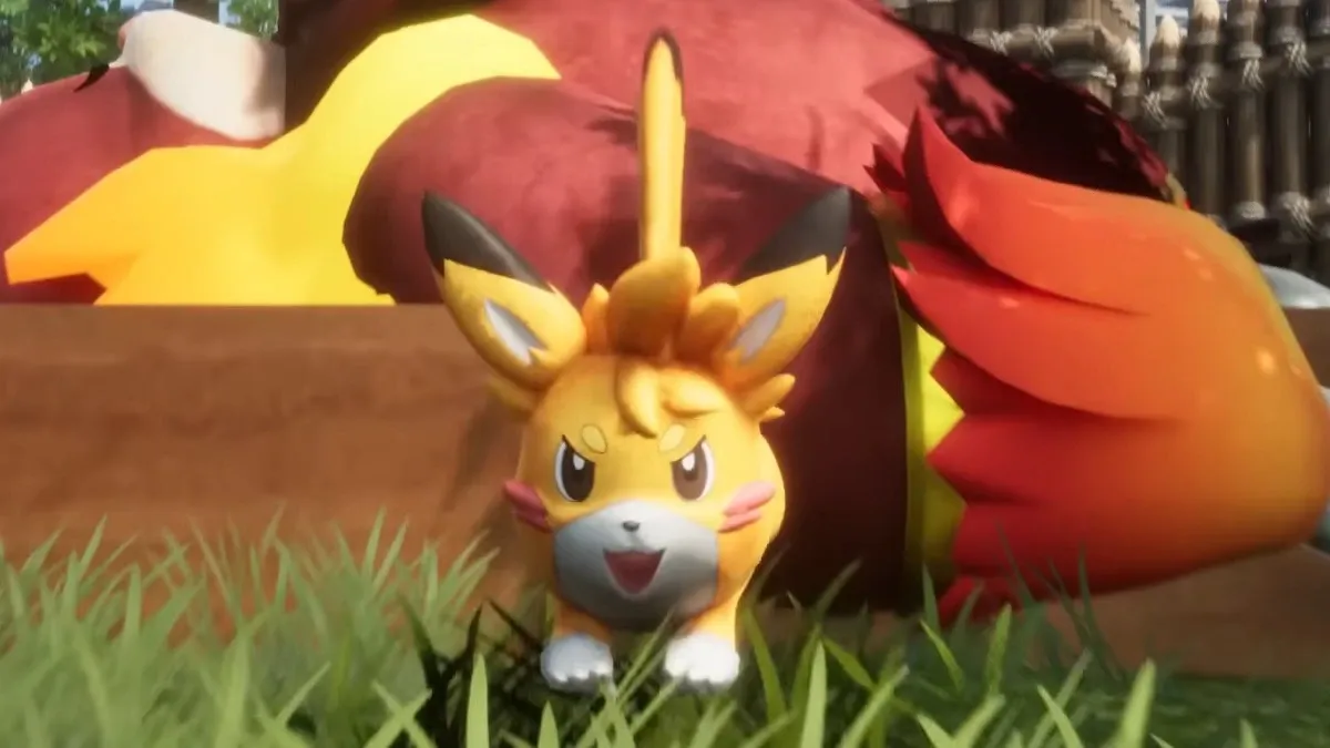 Screenshot of a Pickmon character