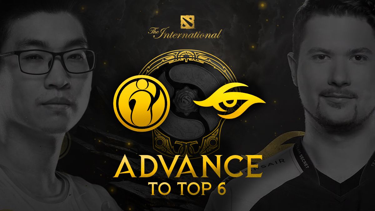 Secret and iG Dota 2 players Puppey and FlyFly at TI10