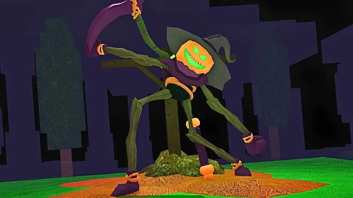 An image of Happy the Halloween guy