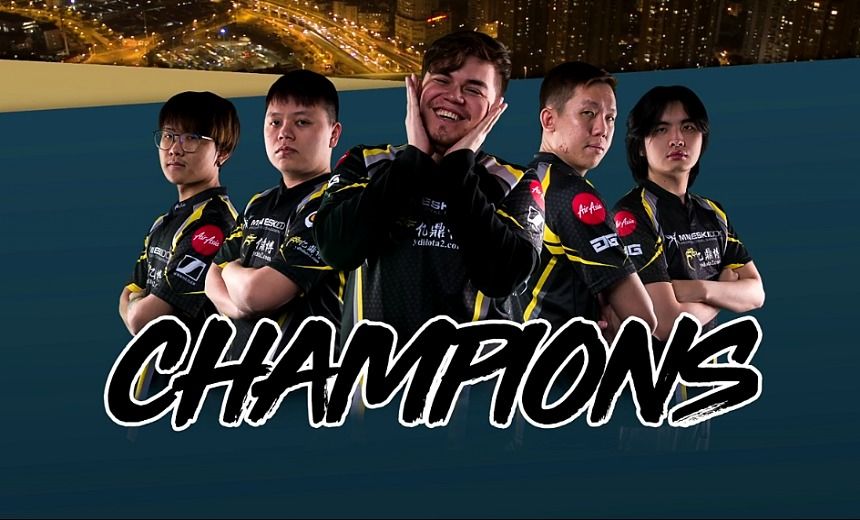 Dota 2 News Mineski Make History As The First Sea Team To Win A Dota 2 Major Gosugamers