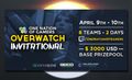 ONOG Overwatch Invitational happening this weekend!