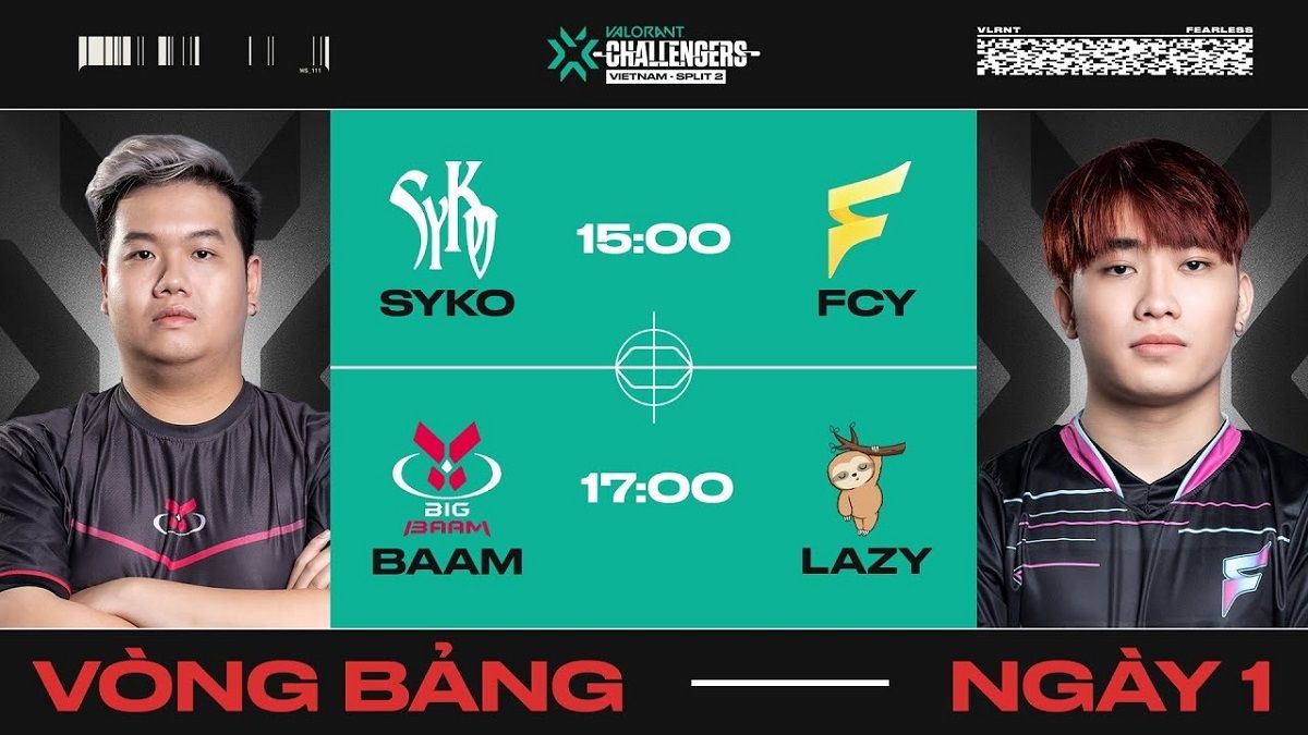 VALORANT Challengers Vietnam Split 2 ngày 1: Fancy United Esports tiếp tục khẳng định đẳng cấp