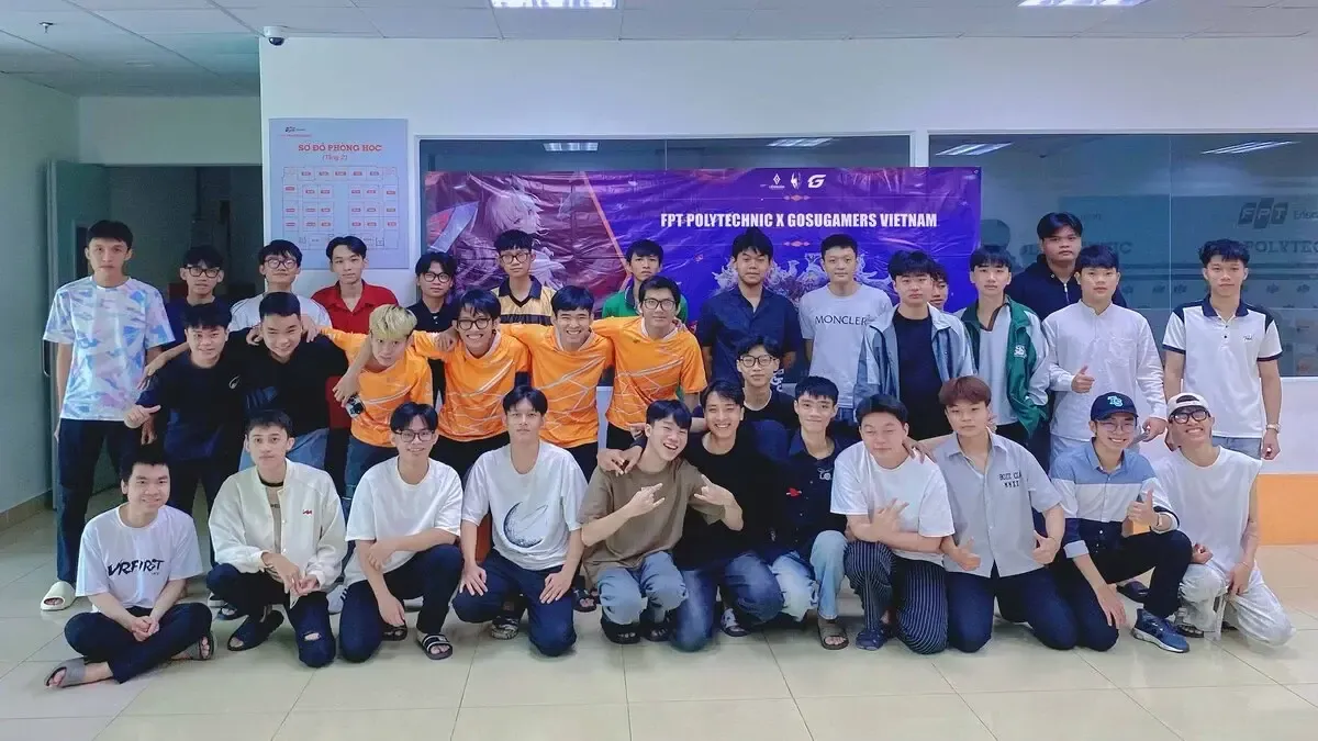 Participants of RECAP OF THE FPT POLYTECHNIC x GOSUGAMERS VIETNAM AOV SUMMER TOURNAMENT