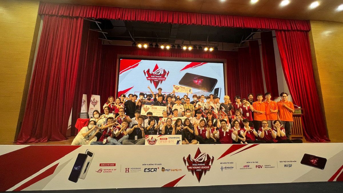 Hành trình đi đến thành công của giải đấu ROG HIU Young League 2022