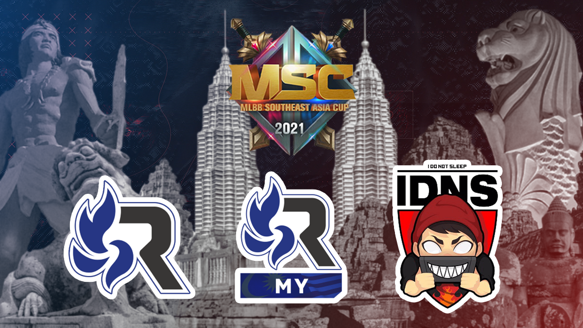 MSC 2021 Group A team logos