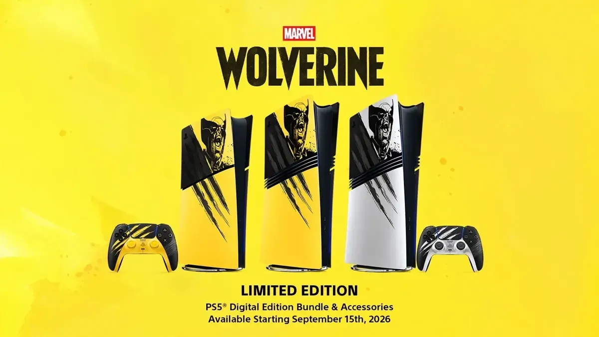 Limited-edition Marvel's Wolverine PS5 console bundle, DualSense, and accessories revealed