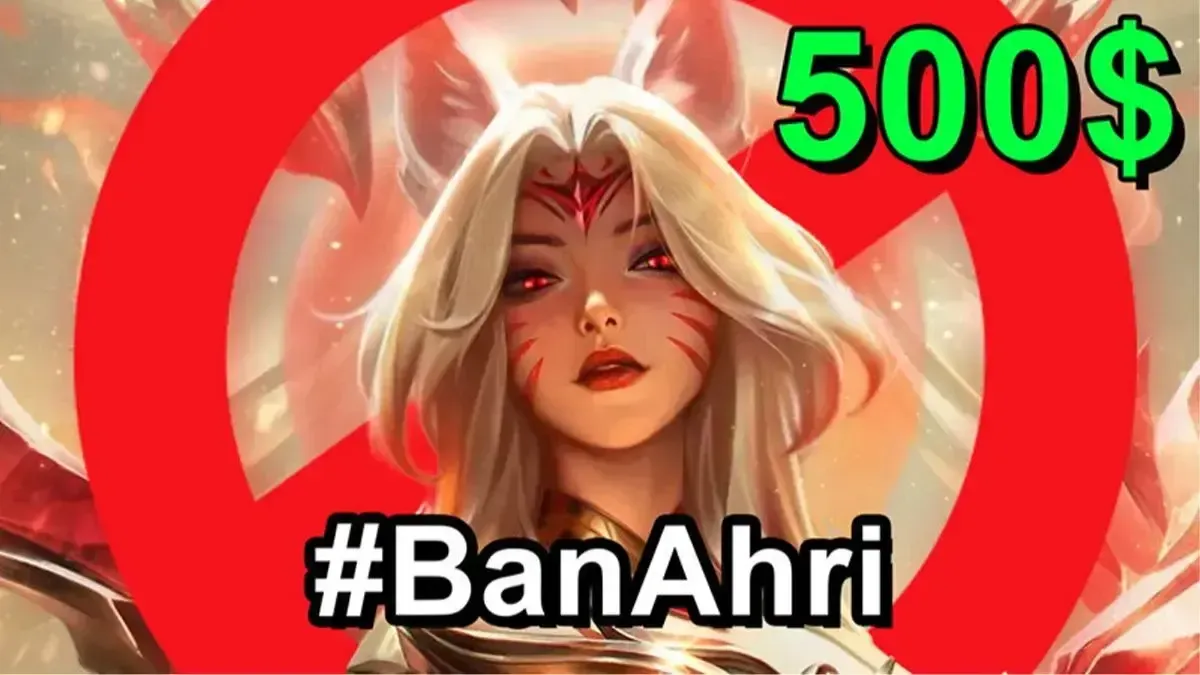 Không ngoài dự đoán tỉ lệ cấm Ahri cao ngút sau ngày mở bán skin HOL của Faker