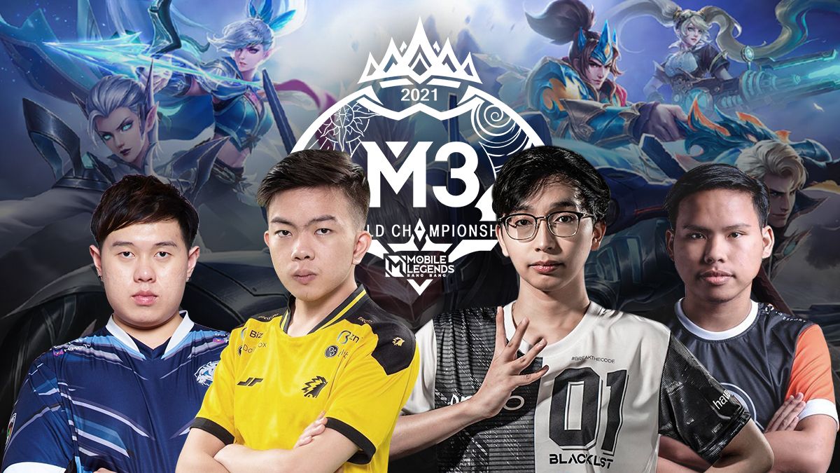 M3 logo with MPL players around it