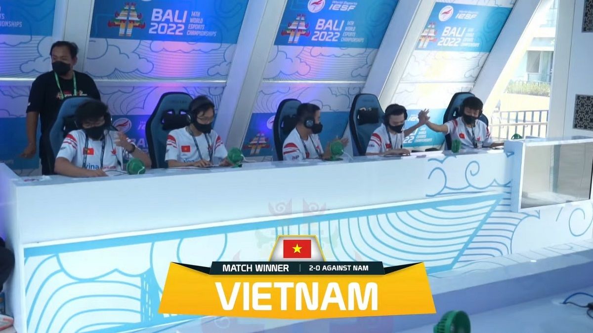 Kết quả IESF WEC 2022 - MLBB: Việt Nam xuất sắc đánh bại Namibia