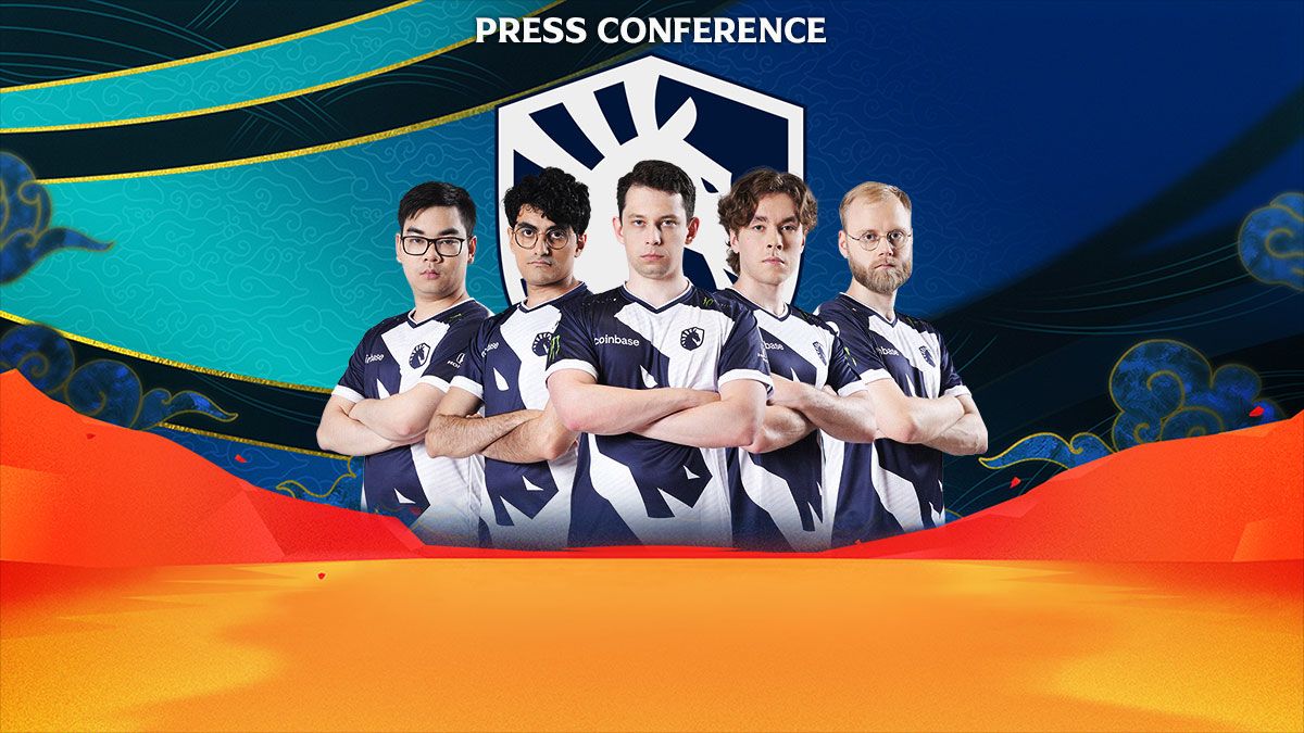 Team Liquid Press Conference Bali Major