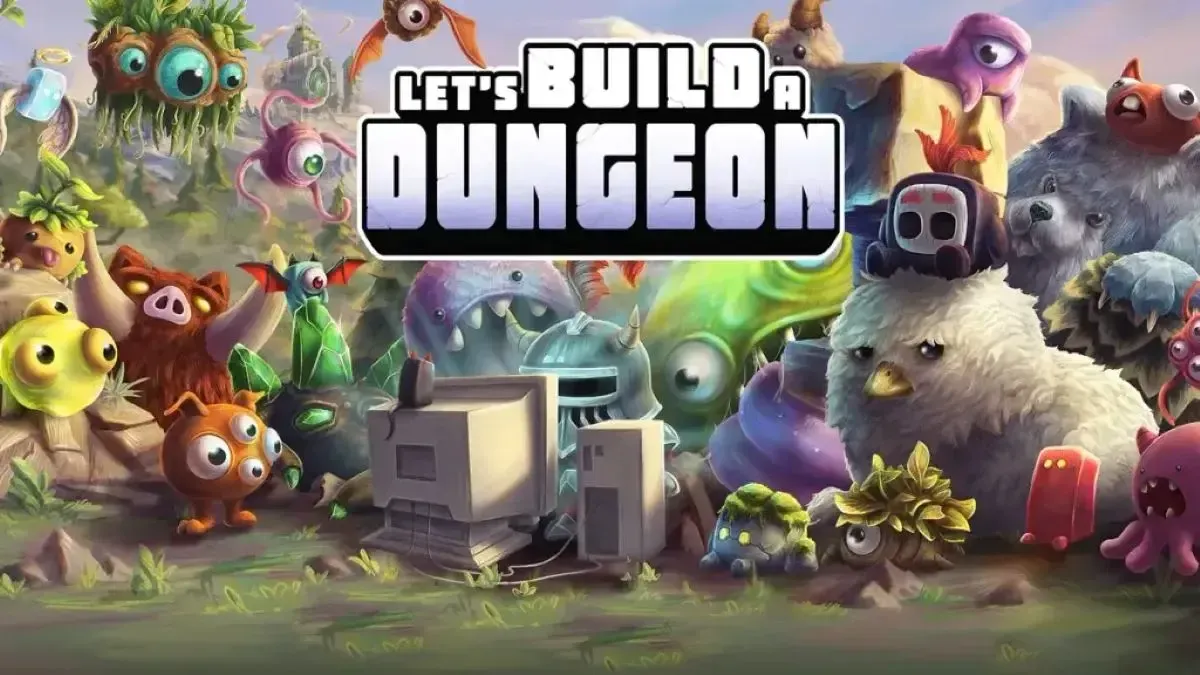 Hình bìa cho Let's Build a Dungeon.