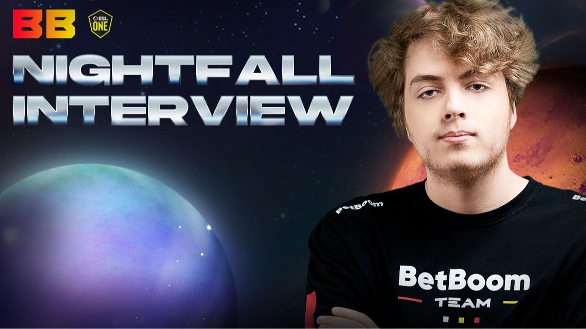 Nightfall Interview at ESL One Kuala Lumpur