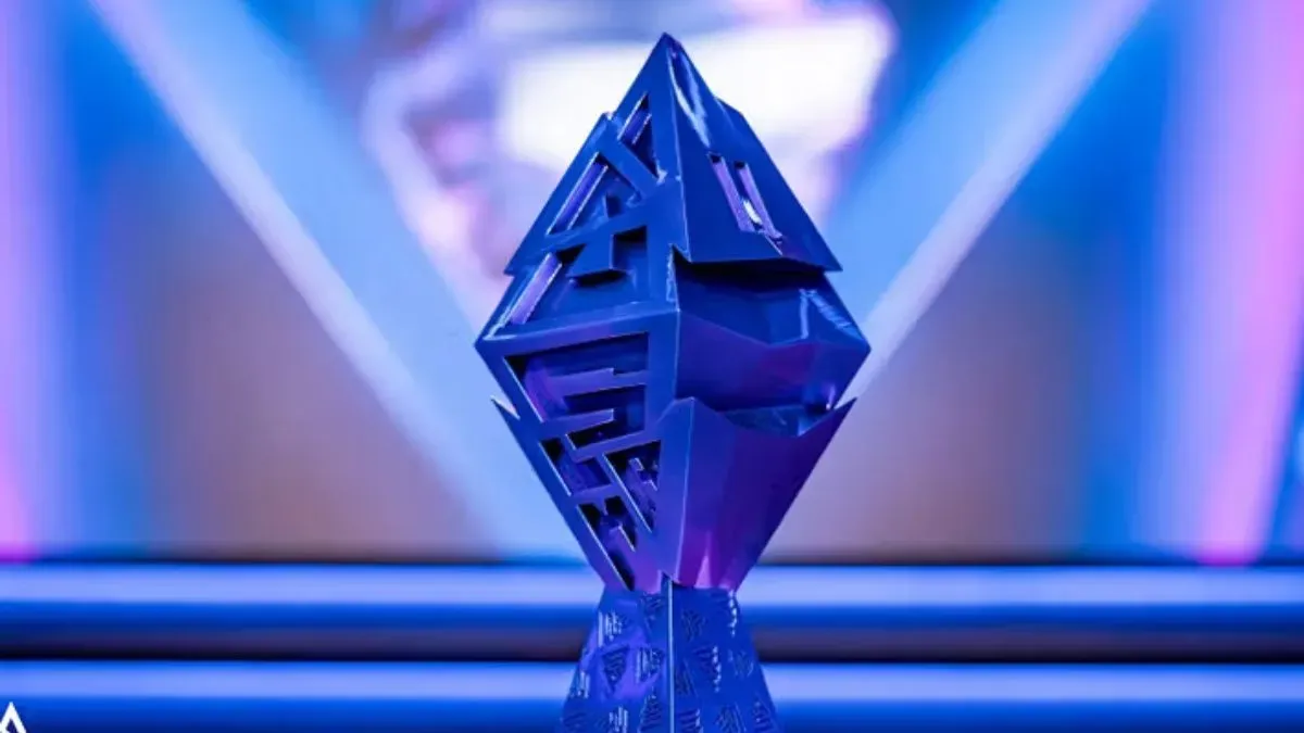 An image of BLAST Slam's trophy.