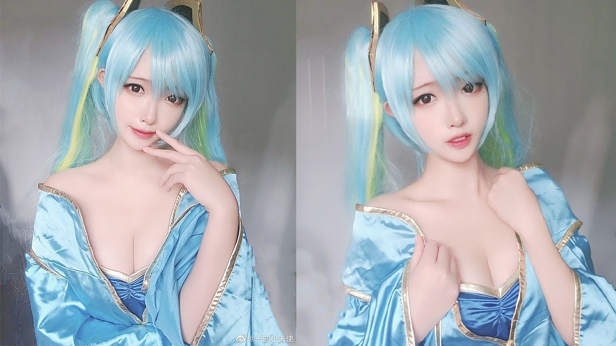 "Mở bát" đầu tuần cùng bộ ảnh cosplay Sona "trắng không tì vết"