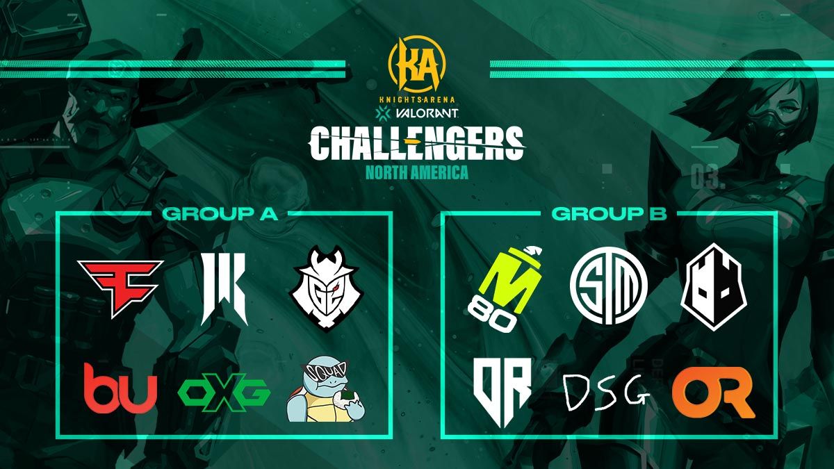 Valorant News The groups for the VALORANT Challengers 2023 North