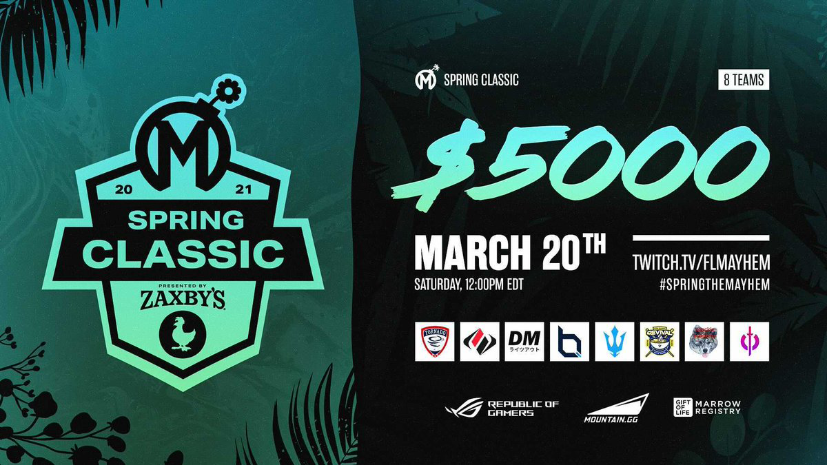 Mayhem Spring Classic - 2021