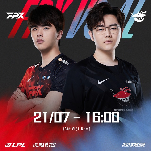 Nhận định LPL ngày 21/7: FPX vs AL, EDG vs LGD