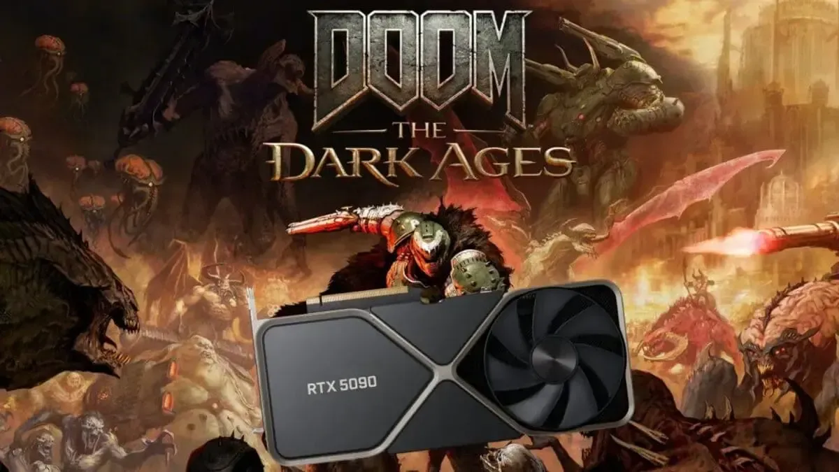 🎮 DOOM: The Dark Ages – Chỉ RTX 4090/5090 mới “gánh” nổi 60FPS ở 4K Max