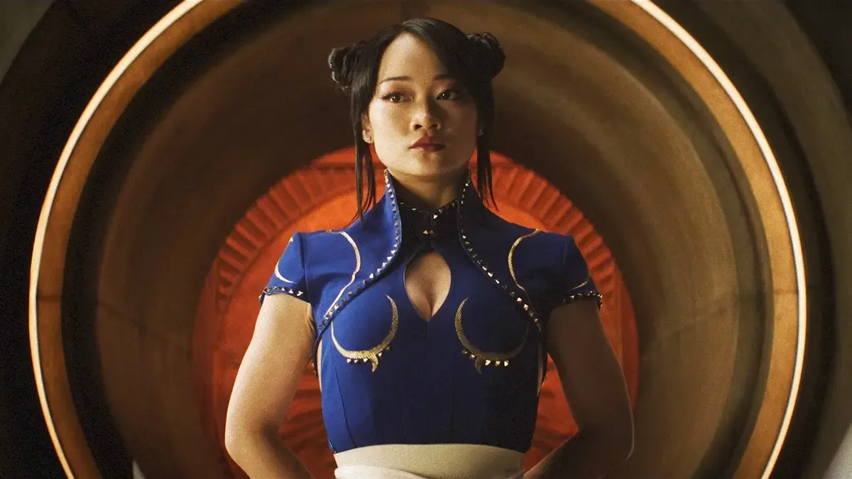 Chun-Li in the upcoming Street Fighter movie.