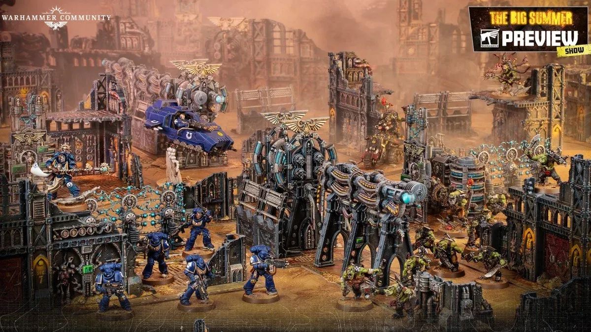 Warhammer 40,000 reveals 11th edition starter sets, painted terrain, Orks Codex, and more
