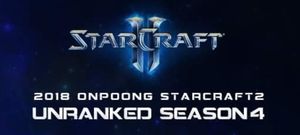 2018 ONPOONG StarCraft 2 UNRANKED Season 4