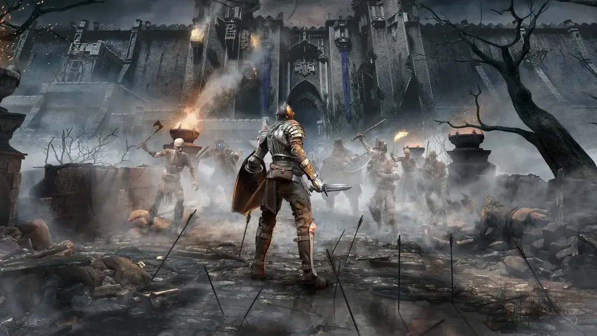 Demon's Souls key visual.