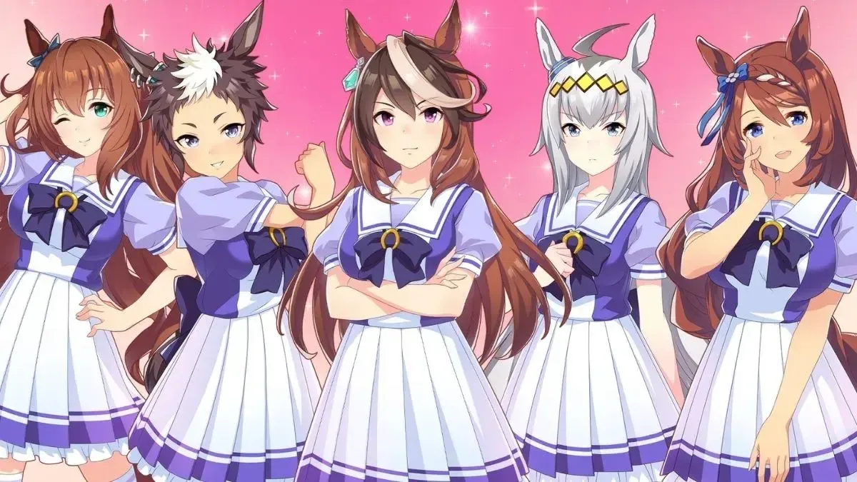 The Umamusume from Pretty Derby.
