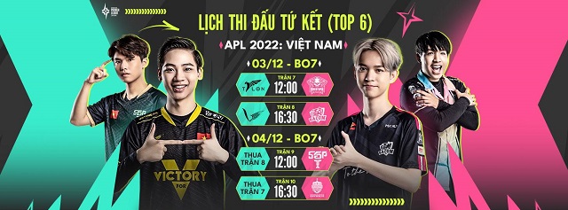 Tứ kết Top 6 APL 2022: “Kịch bản” nào đẹp nhất dành cho các đội tuyển Việt Nam?