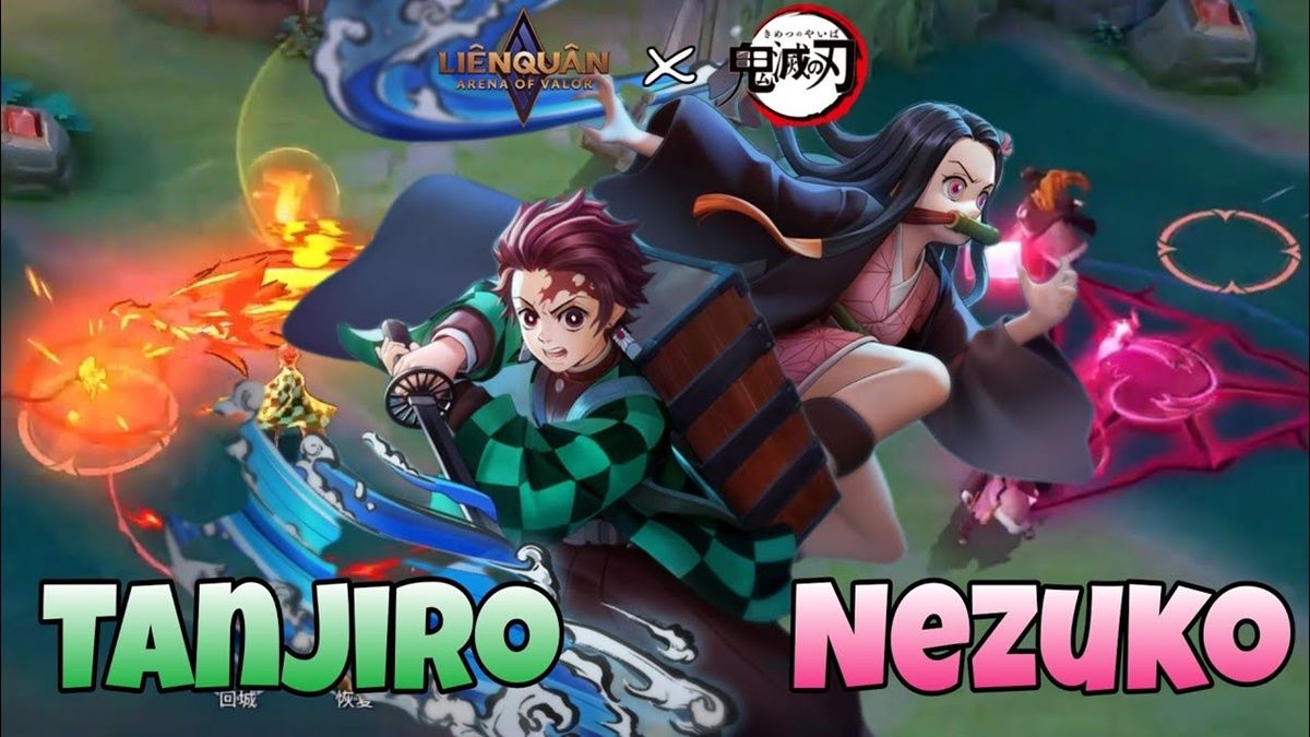 Tanjiro và Nezuko gia nhập tựa game Liên Quân Mobile