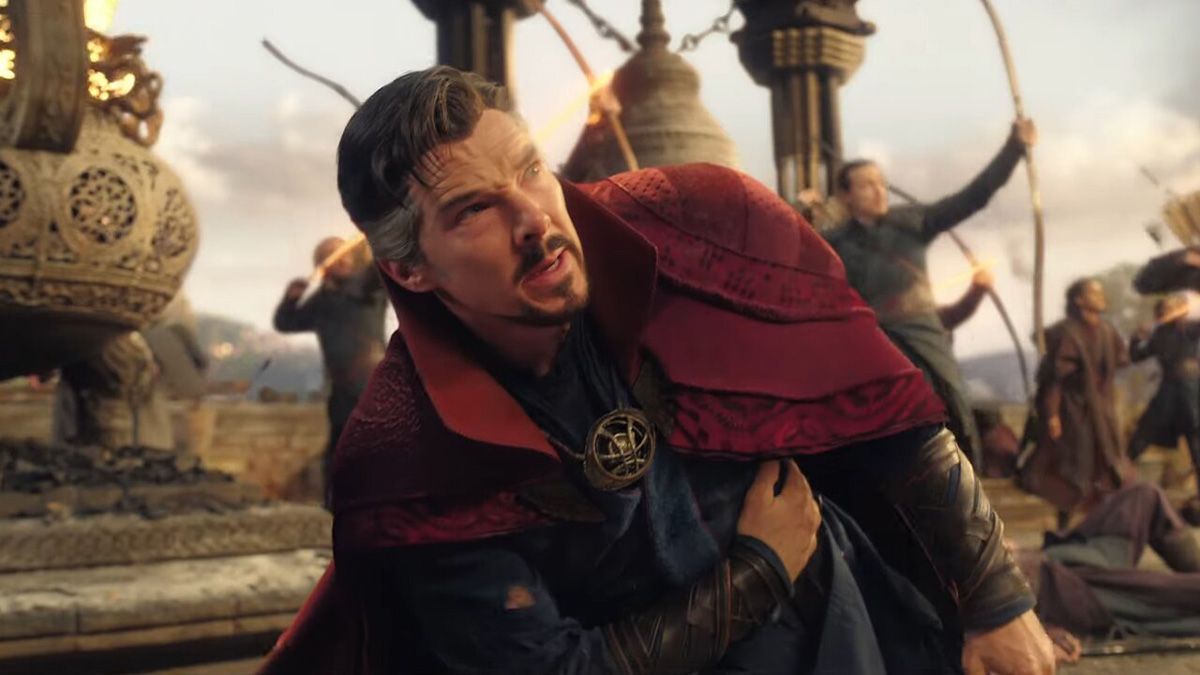 Doctor Strange is not having a good time