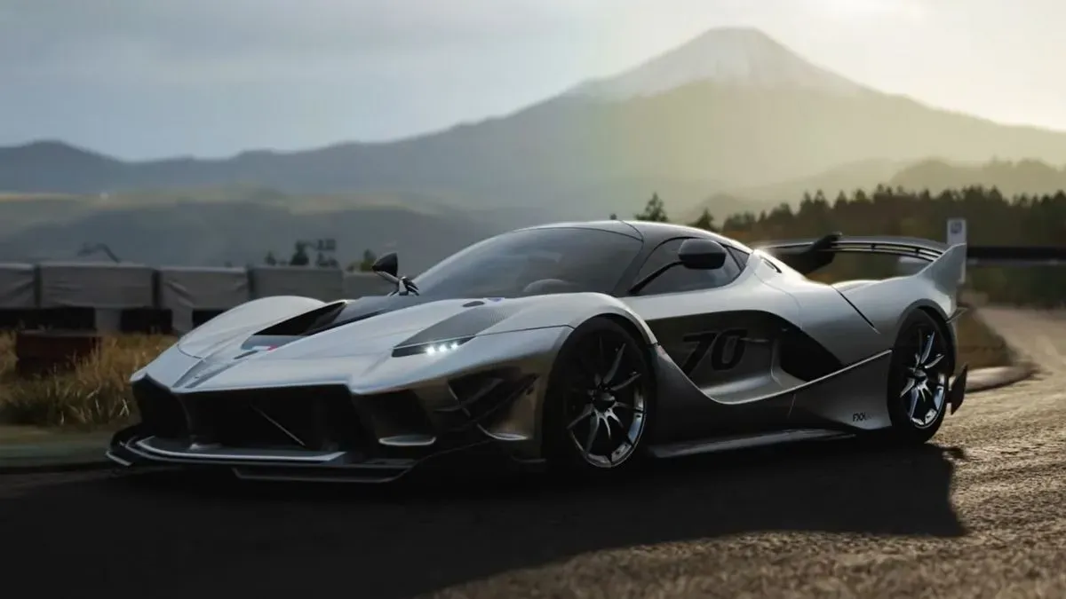 A screenshot from the Xbox Developer Direct Forza Horizon livestream.