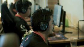 TNC Dota 2 players at their computers