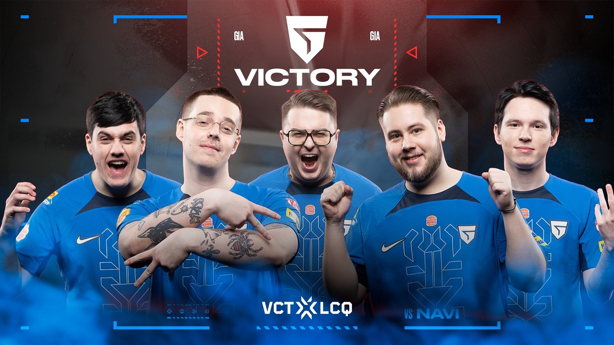 Banner of Giants as VCT Last Chance Qualifier EMEA Champions