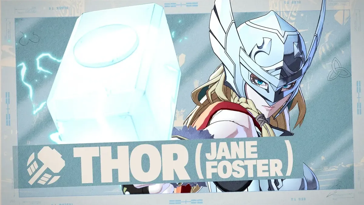 Thor (Jane Foster) in Marvel Tokon Fighting Souls.