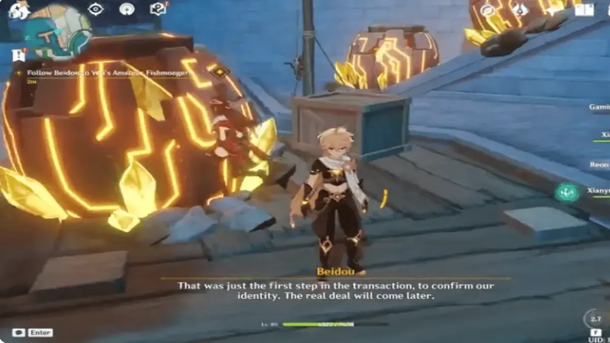 Bug Genshin Impact: Chuyện Gì Xảy Ra Khi "Khoá Chân" NPC?